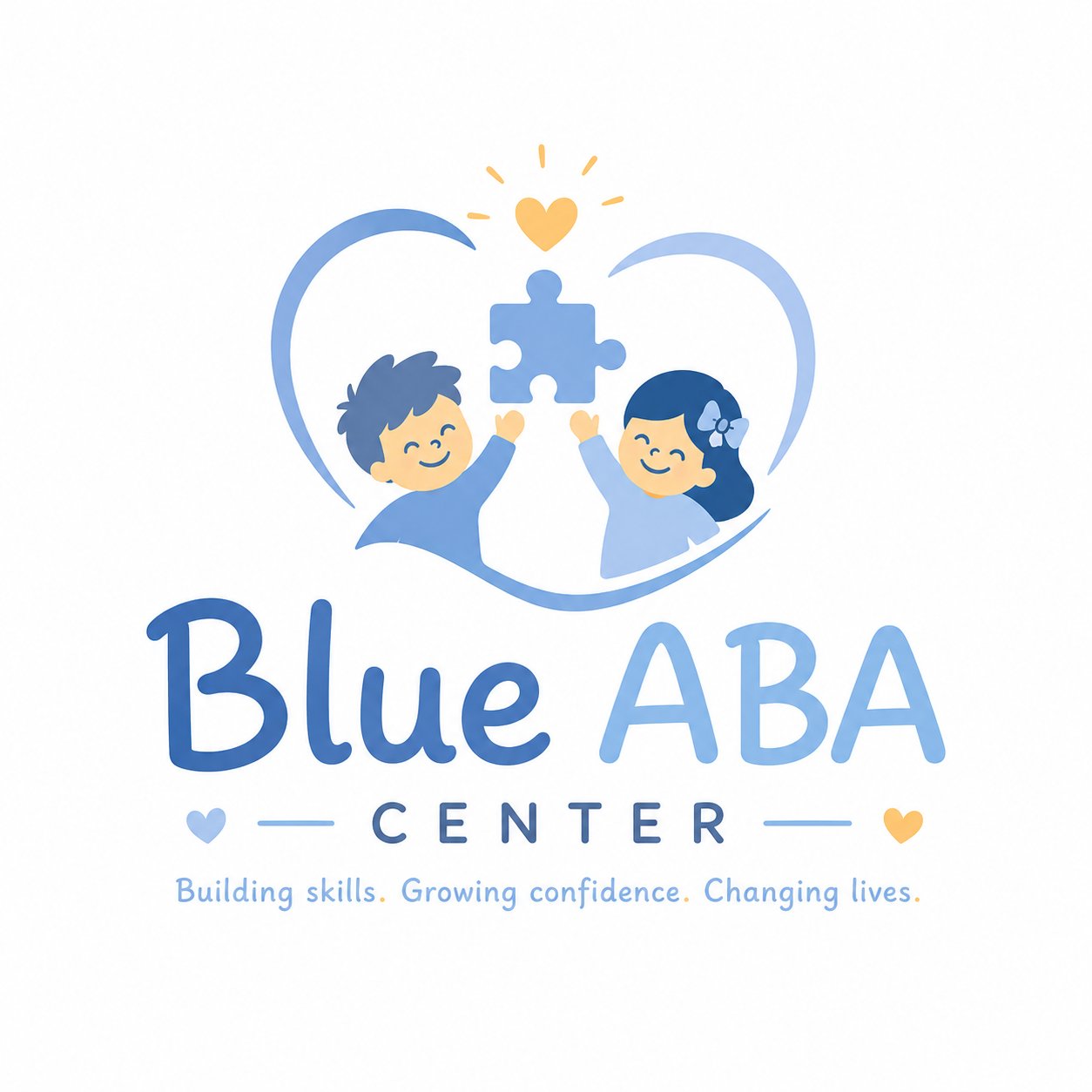 Blue ABA Center Logo